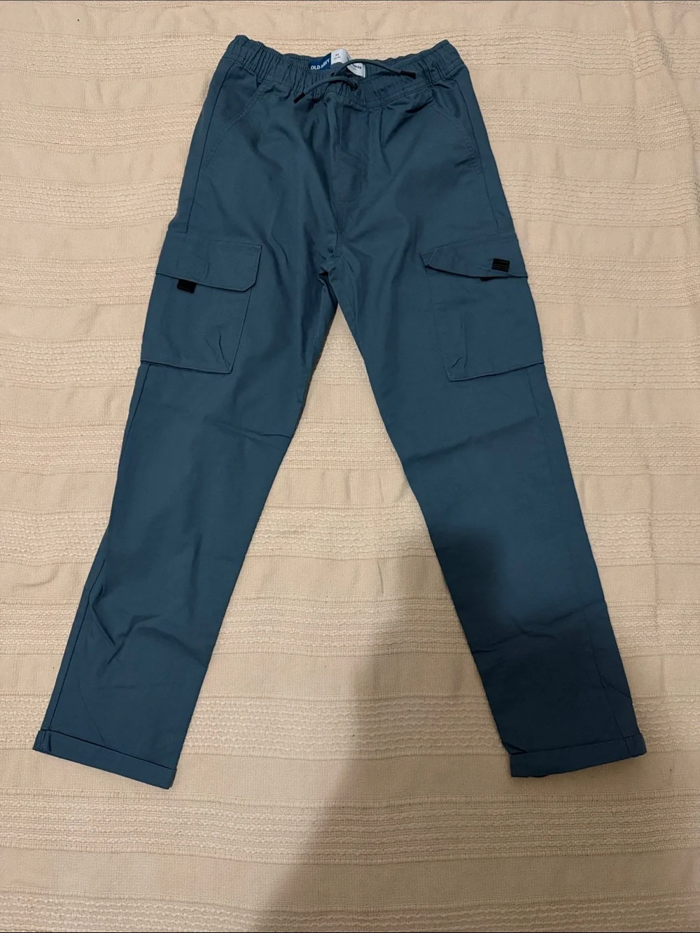 Old Navy Boys' Blue Cargo Joggers